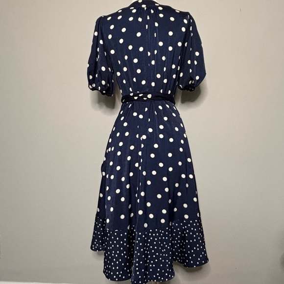 SummerSalt The Silky Luxe Puff Sleeve Beach to Brunch Wrap Dress, 8 - Picture 9 of 12